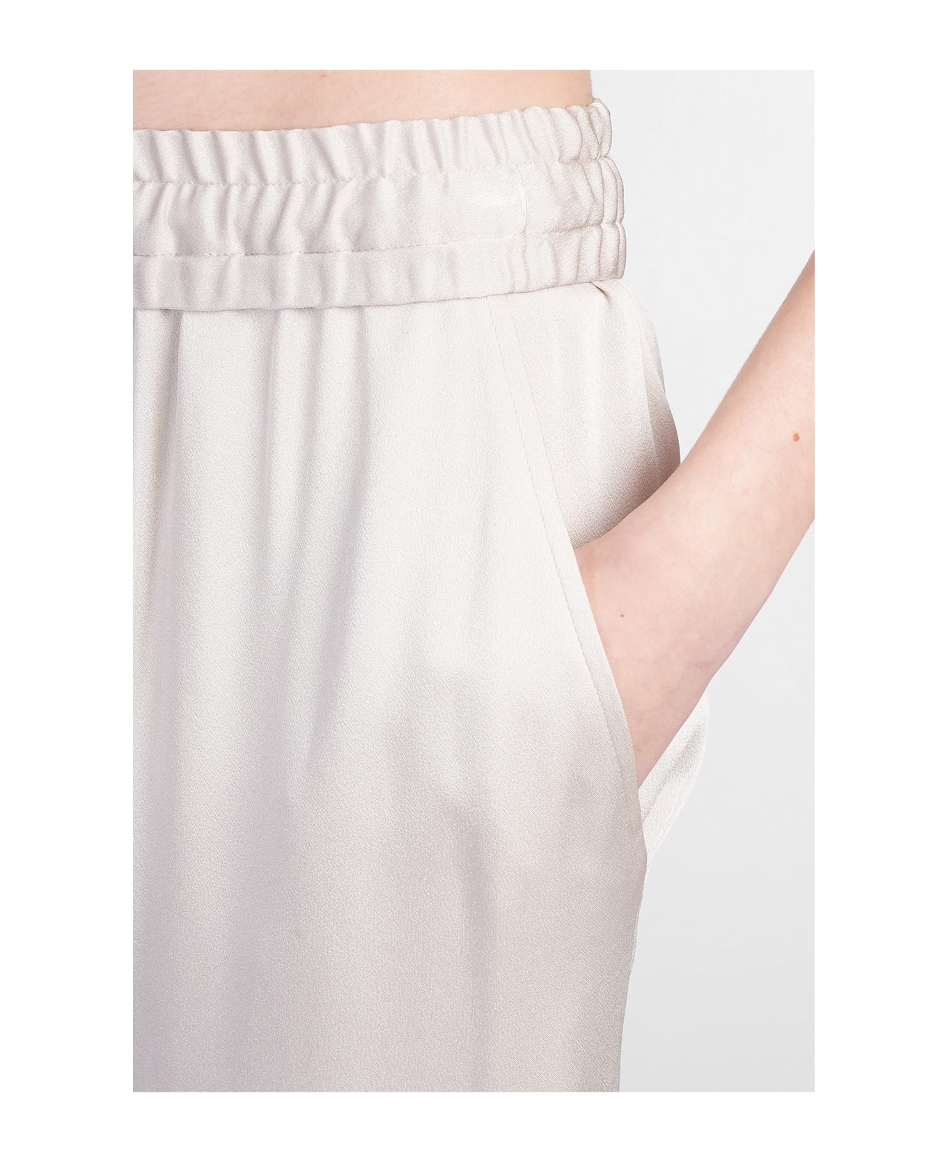 Kendry Pants In Beige Viscose - 5