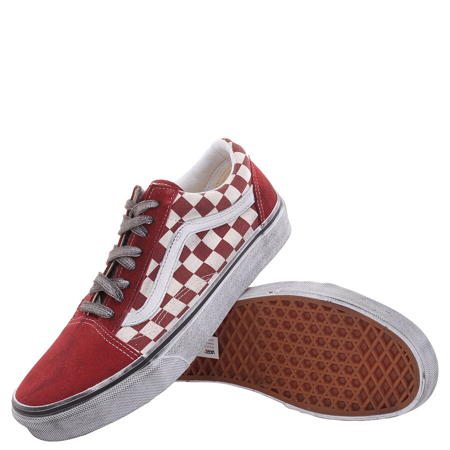Vans Old Skool Stressed Checkboard Sneakers - 2