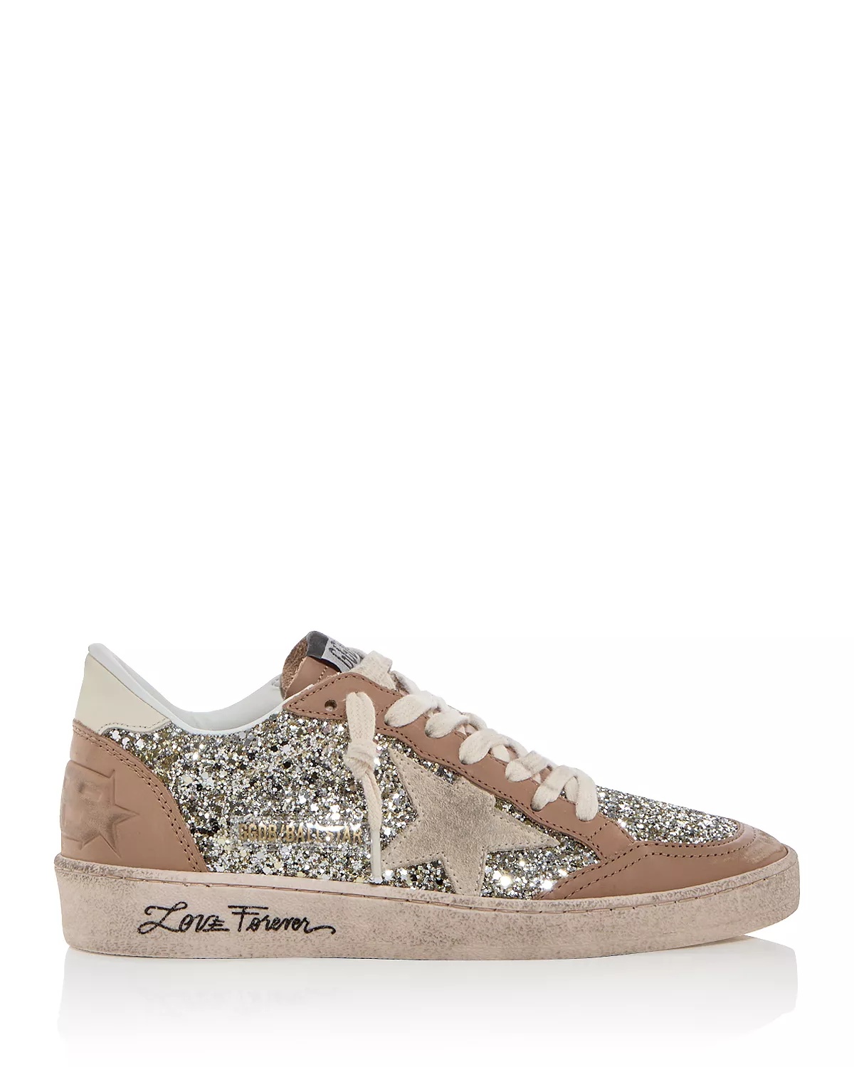 Unisex Ball Star Embellished Low Top Sneakers - 2