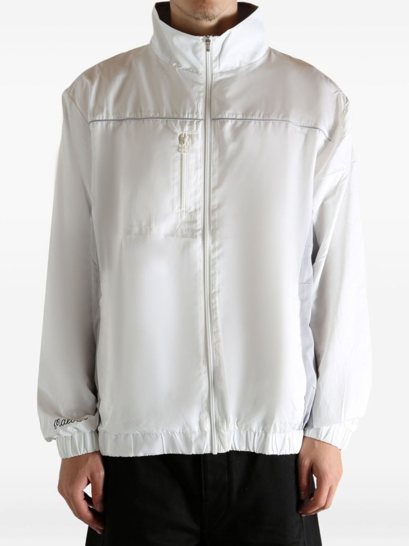 malbon contrasting-panel jacket outlook