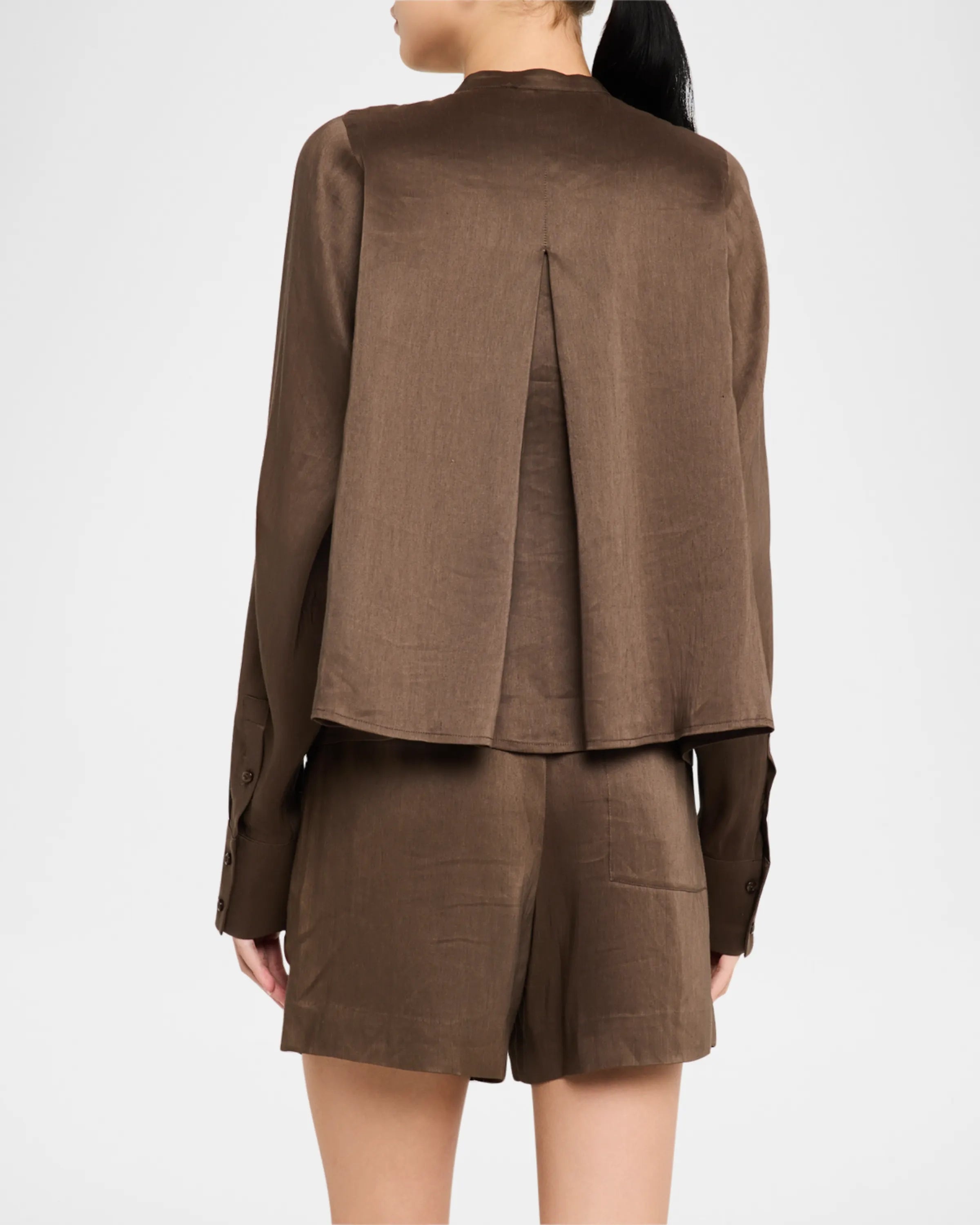 Siara Blouse Deep Taupe - 3
