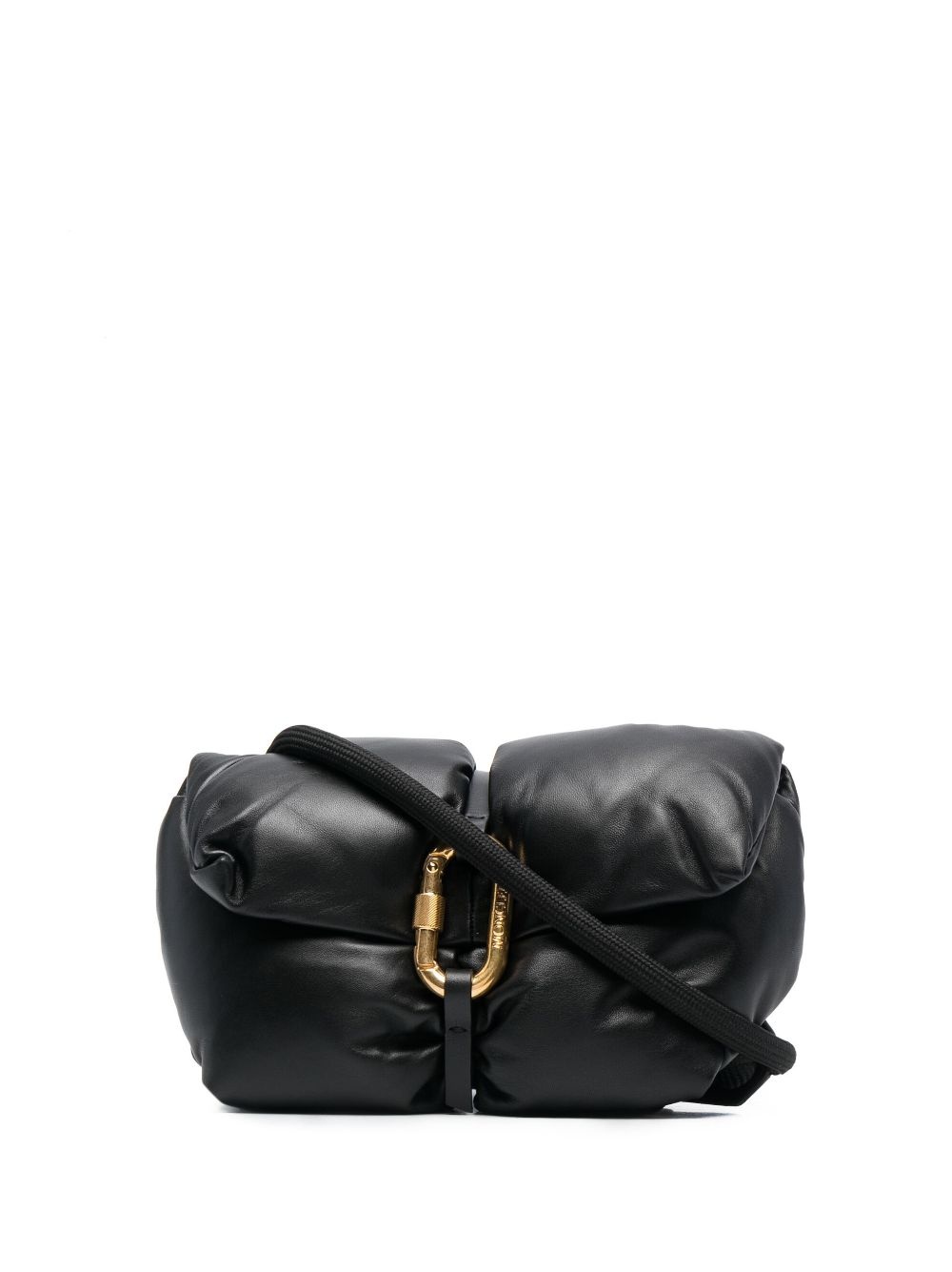 Snow down-padded leather bag - 1