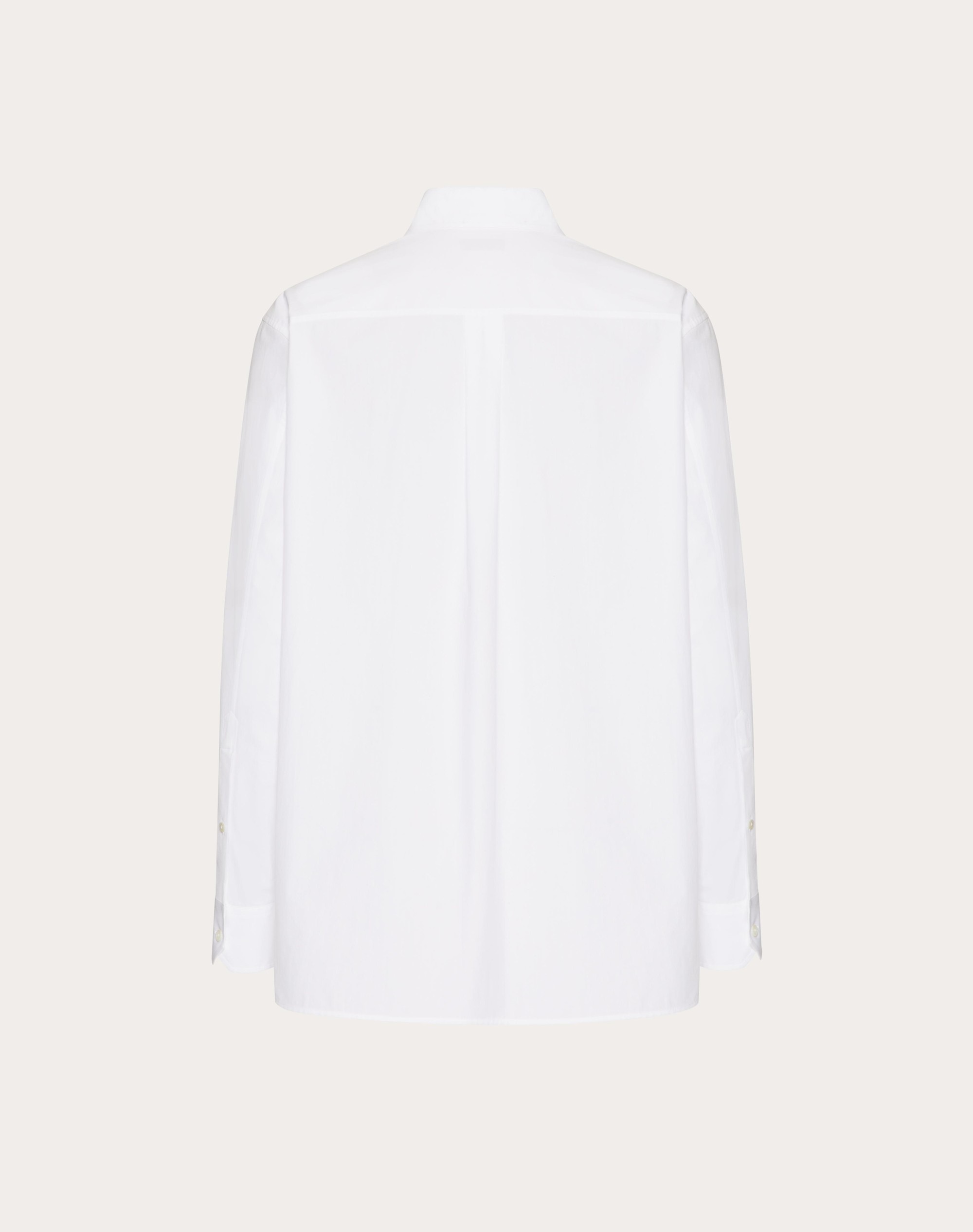 LONG SLEEVE COTTON SHIRT WITH MAISON VALENTINO TAILORING LABEL - 2