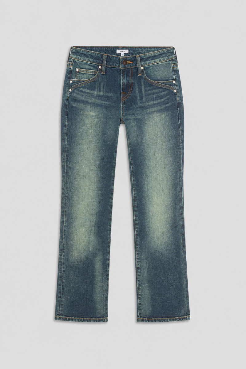 LOW RISE FLARE - MEDIUM VINTAGE WASH 1