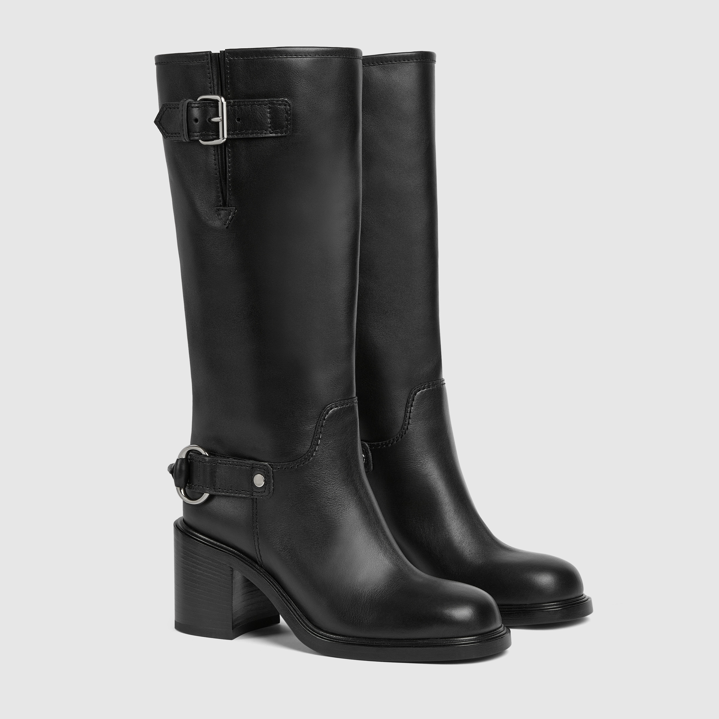 Women's mid-heel boot - 2