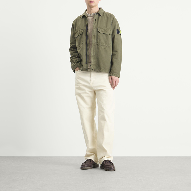 Stone Island Stone Island Ripstop Zip Shirt Jacket outlook