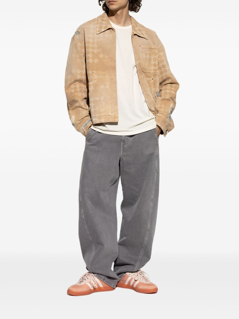 AMIRI distressed printed jacket outlook