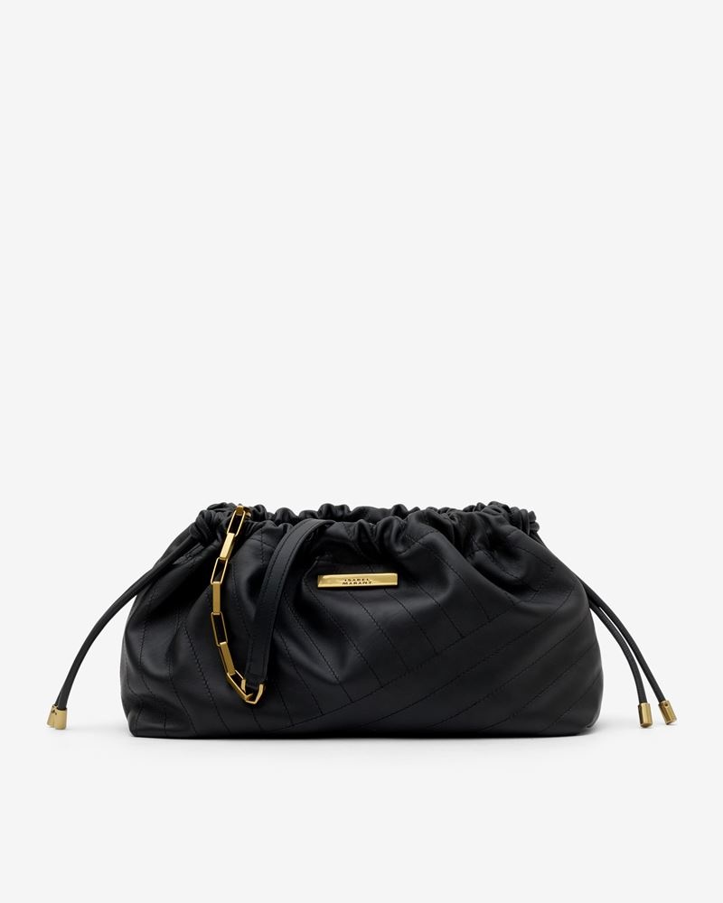 SLOUCHY MERINE LEATHER SHOULDER BAG - 1