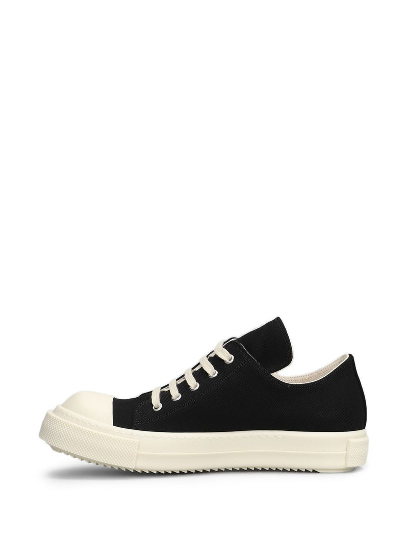 Temple eyelet lace-up sneakers 5