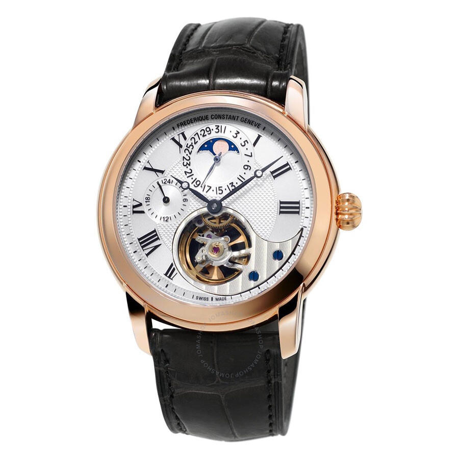 Frederique Constant - Frederique Constant Heart Beat 18K Rose Gold Automatic Men's Watch FC-945MC4H9 - 1