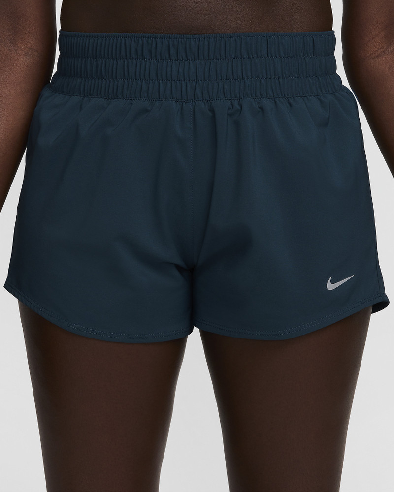 Nike Nike One Women's Dri-FIT Mid-Rise 3" Brief-Lined Shorts outlook