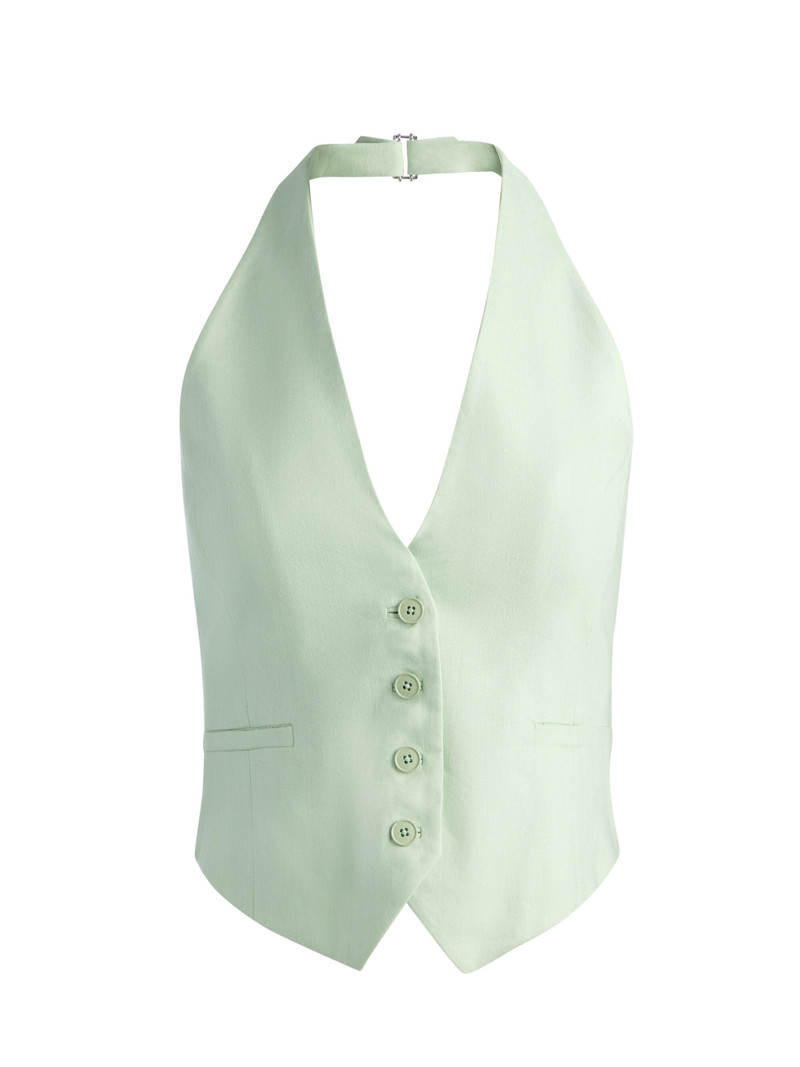ERICA LINEN VEST 1