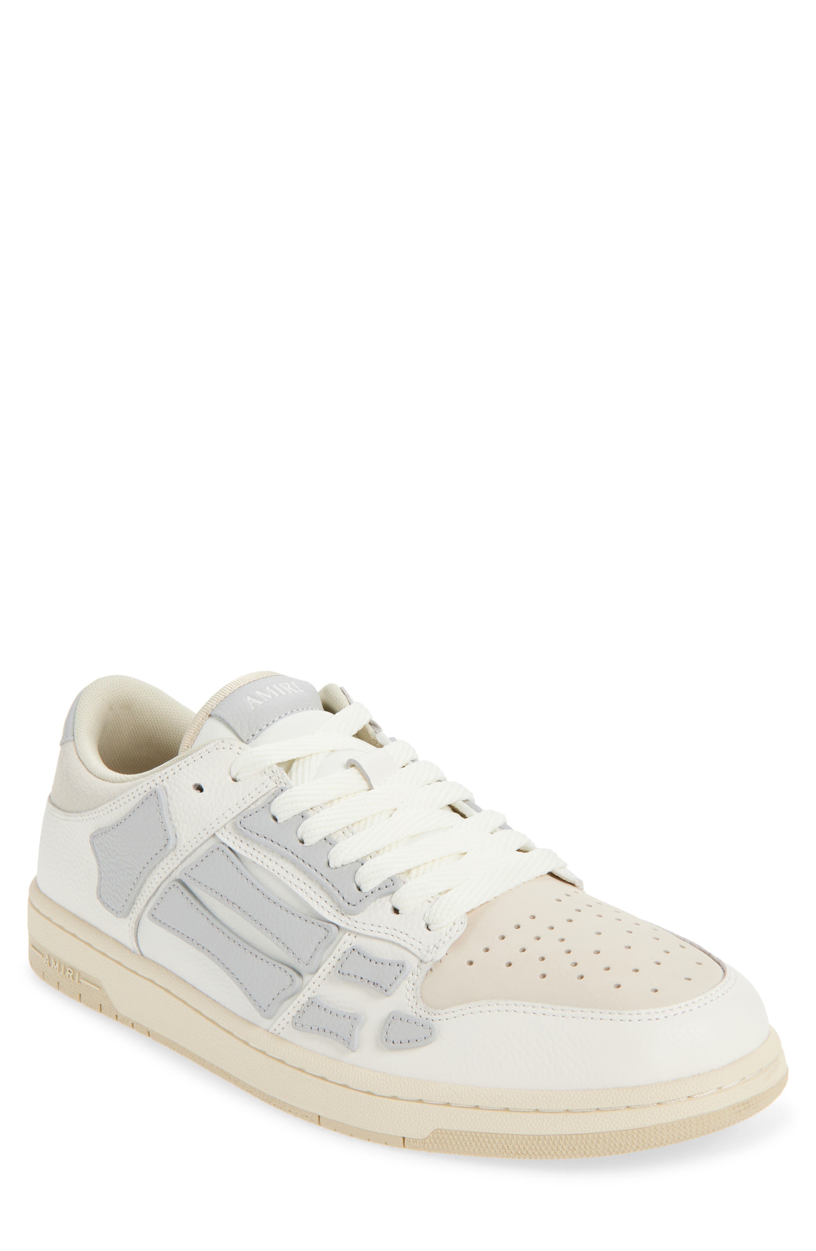 AMIRI Skeleton Low Top Sneaker in Grey at Nordstrom - 1