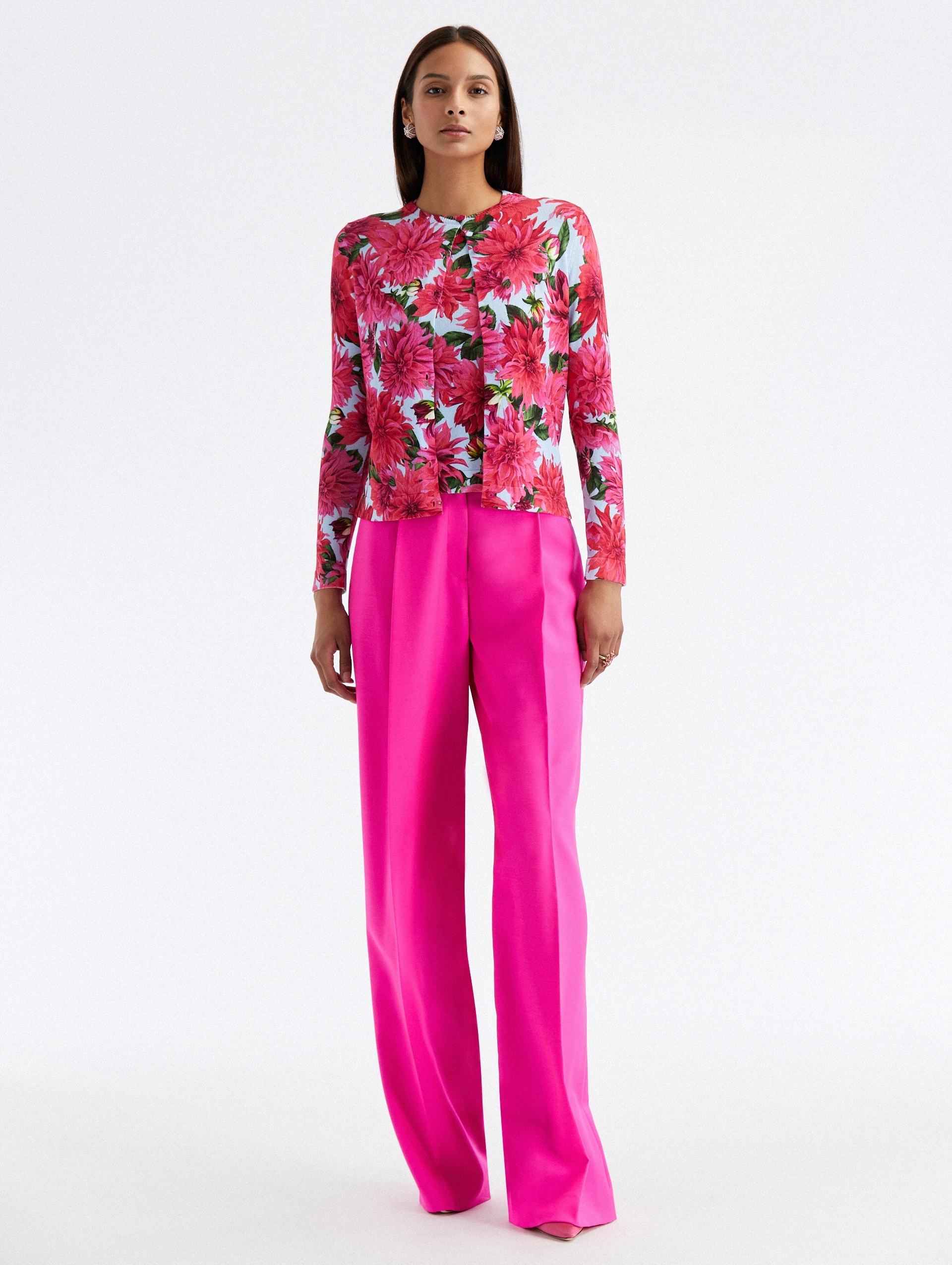 DAHLIA PRINTED CARDIGAN - 2