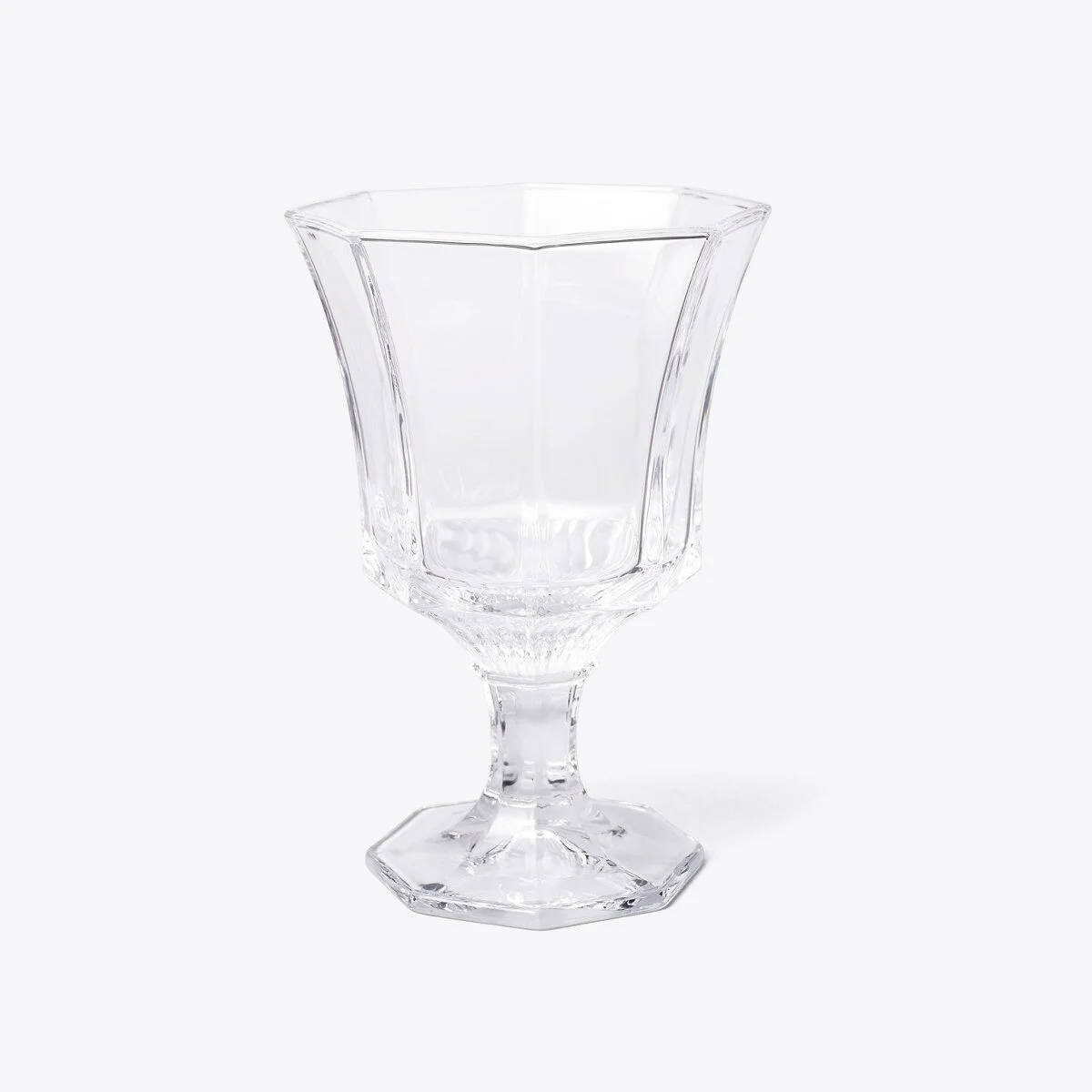Pressed-Glass Water Glass, Set of 4 - 1