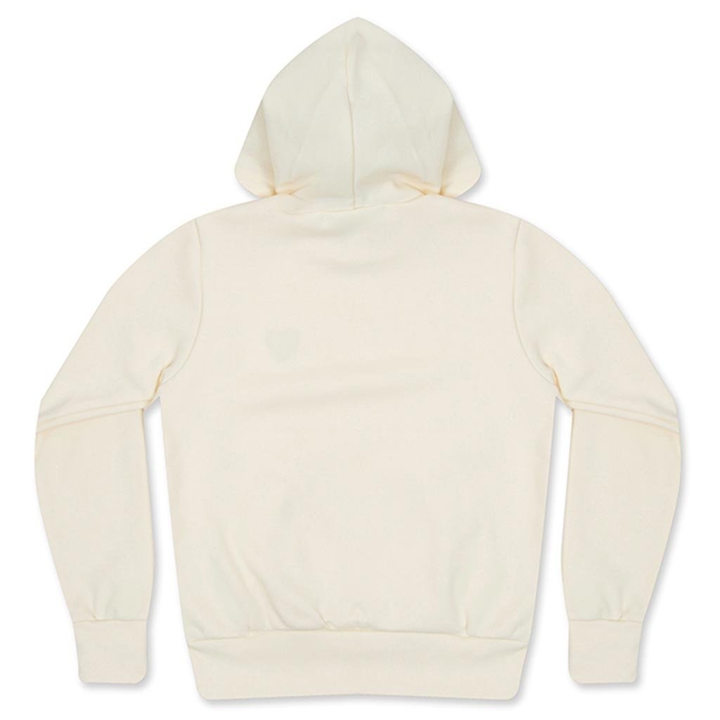 COMME DES GARCONS PLAY WOMEN'S HOODIE - OFF WHITE - 2