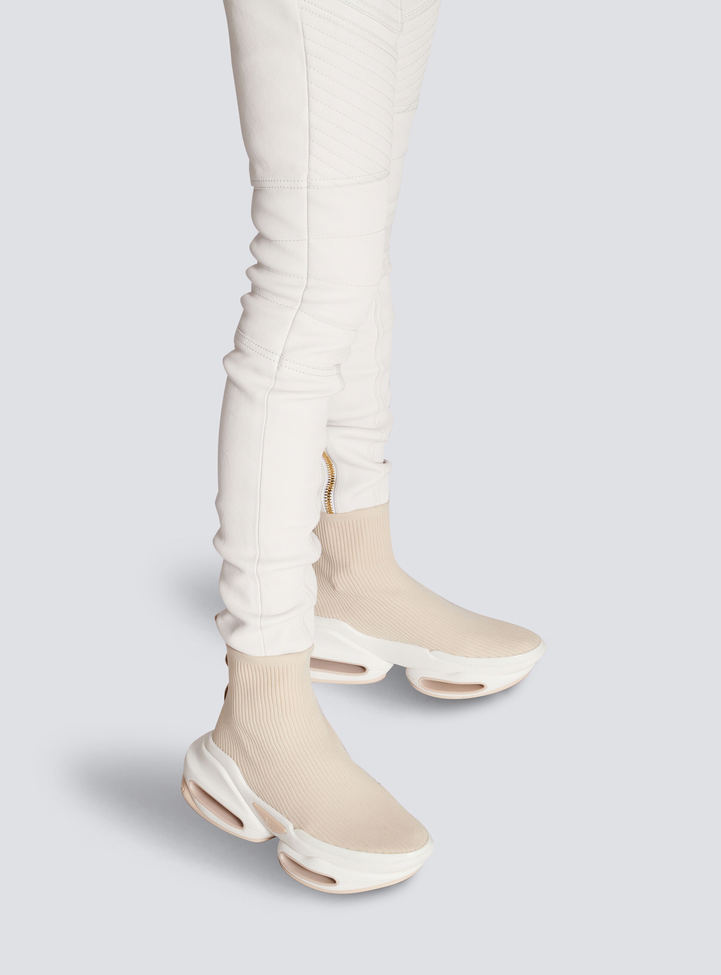 B-Bold knit high-top trainers - 9