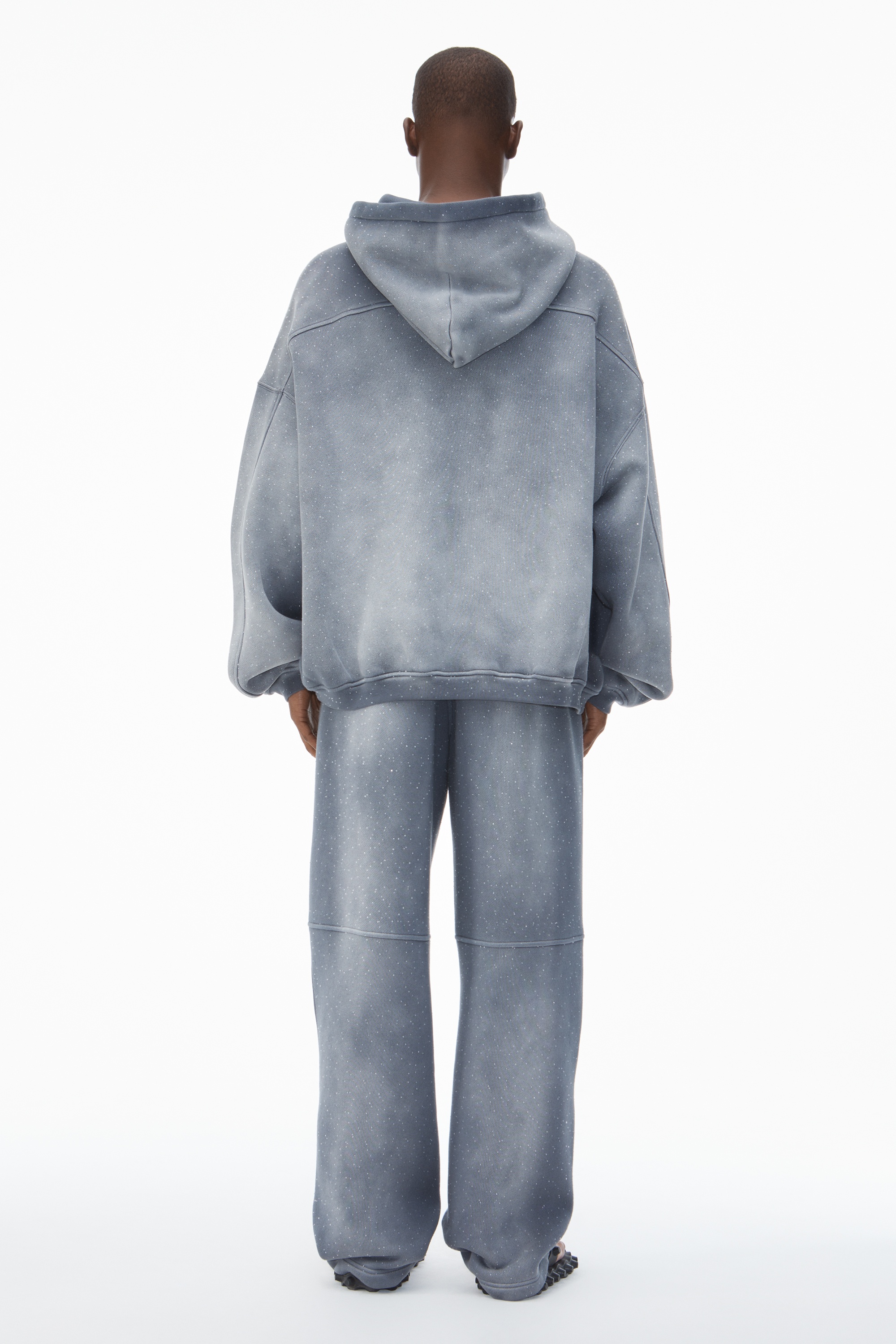 Unisex Crystal Hotfix Hoodie - 4