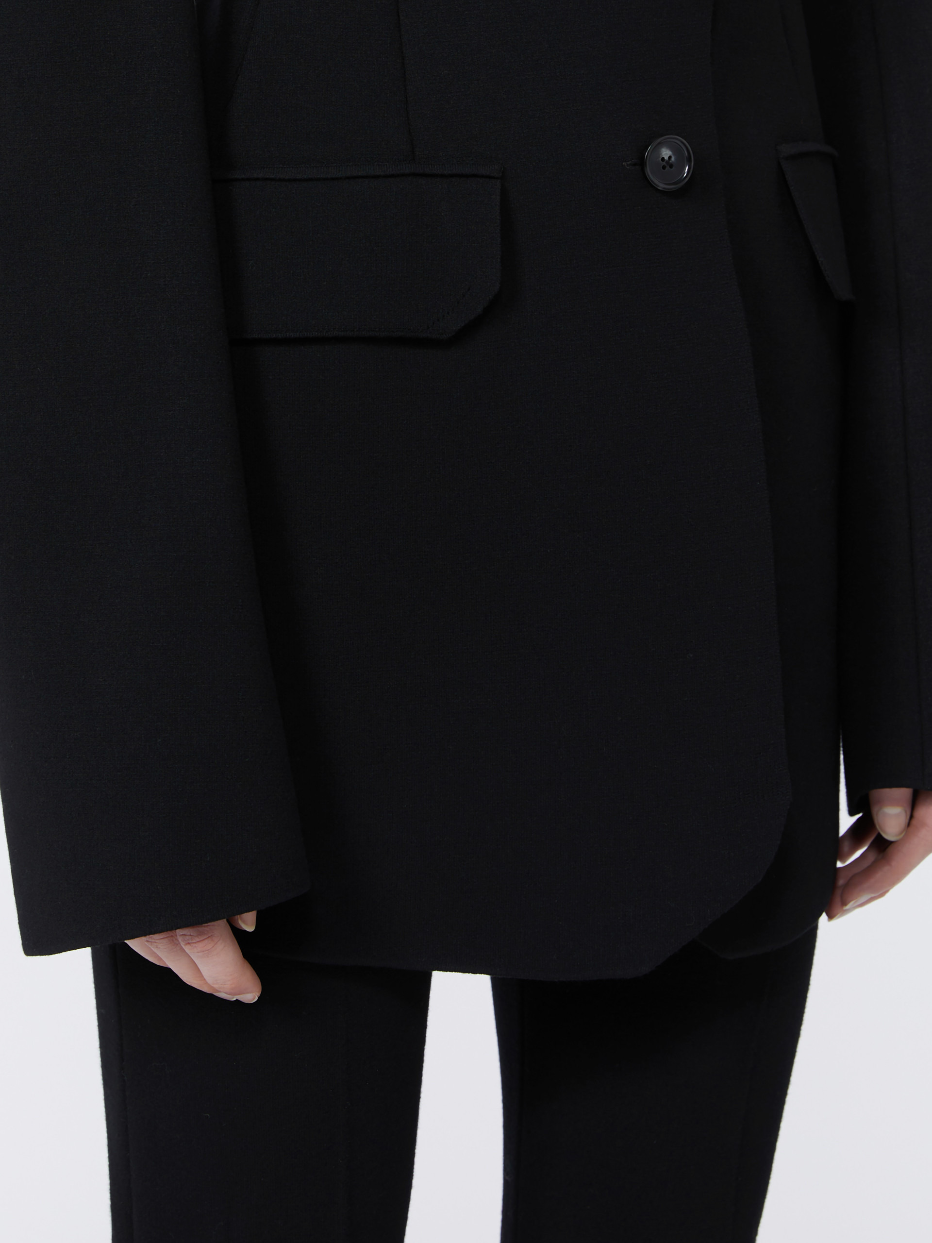 BINGO1234 Stretch viscose knit blazer - RUNWAY - 5