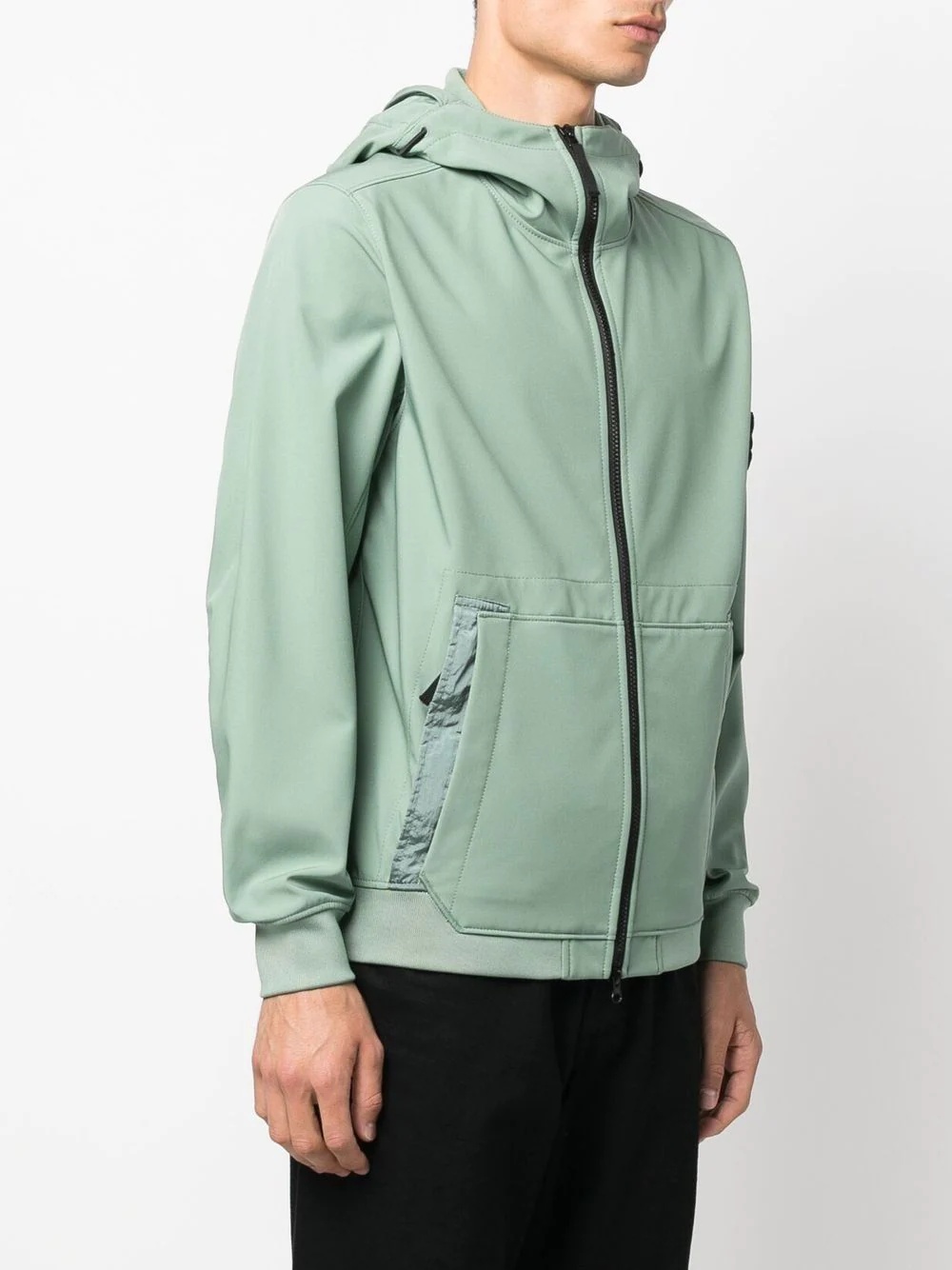 Compass patch hooded jacket - 3