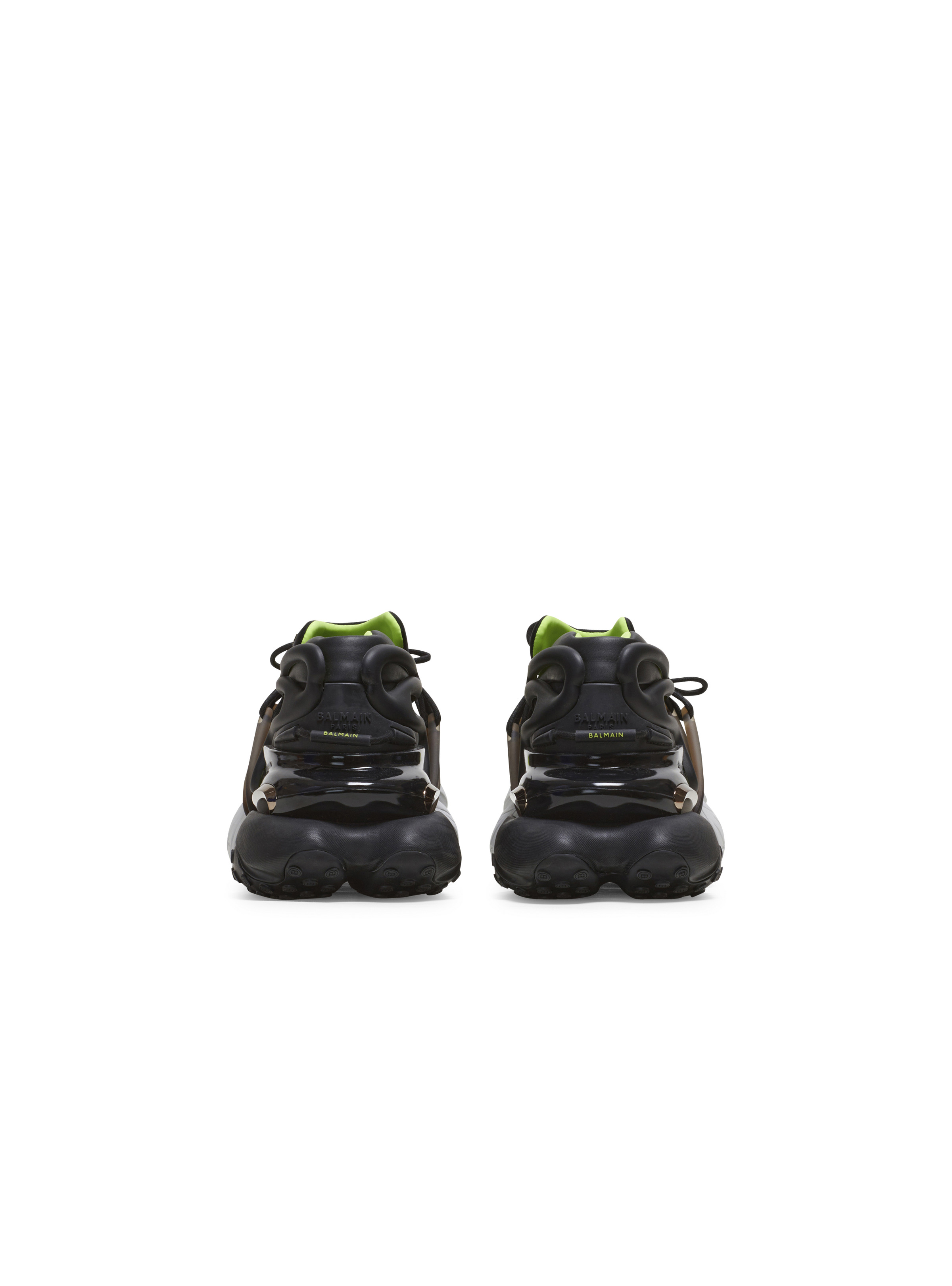 Fluorescent Unicorn trainers in neoprene and leather - 5