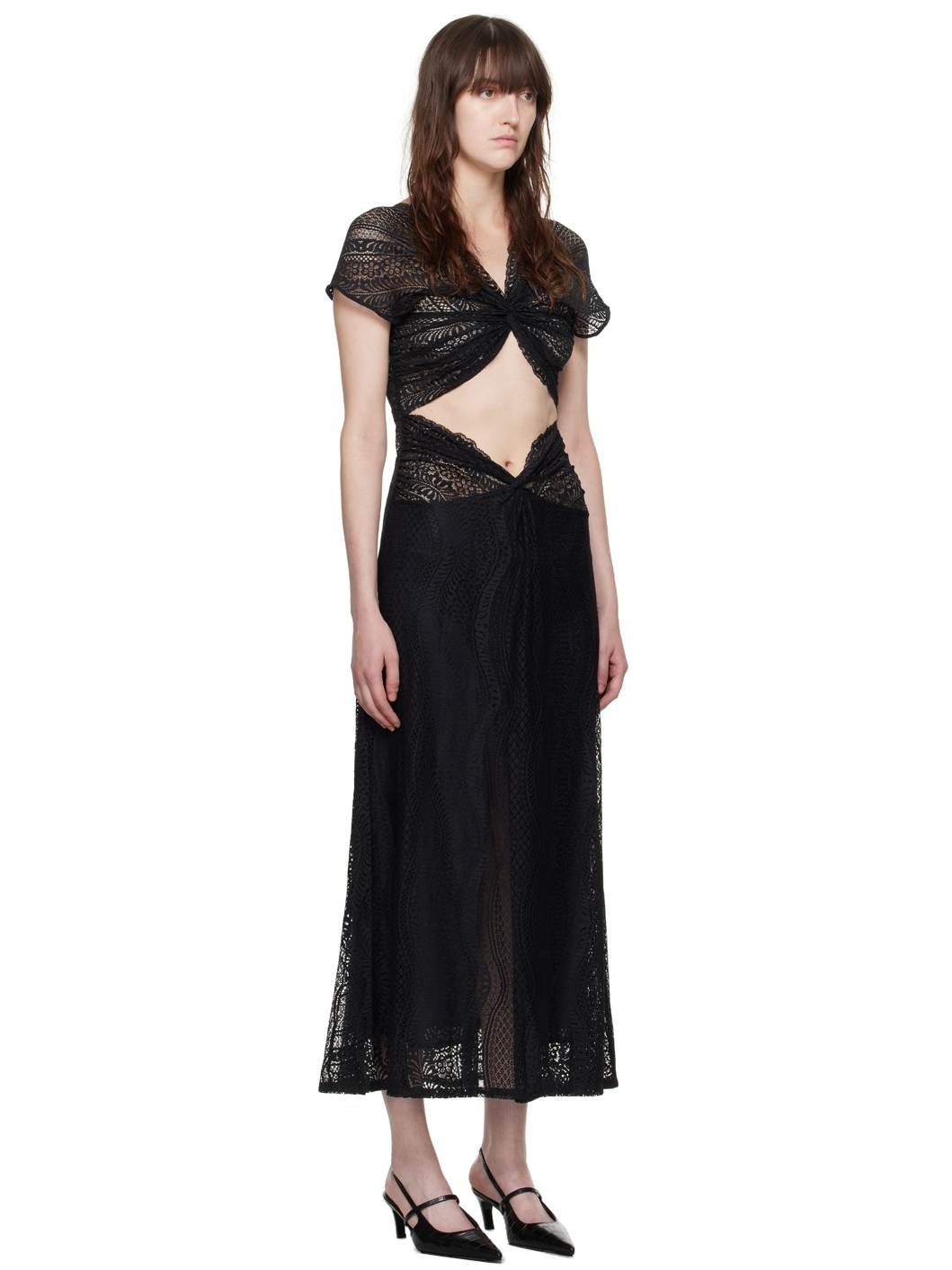 SSENSE Exclusive Black Sassen Maxi Dress - 2