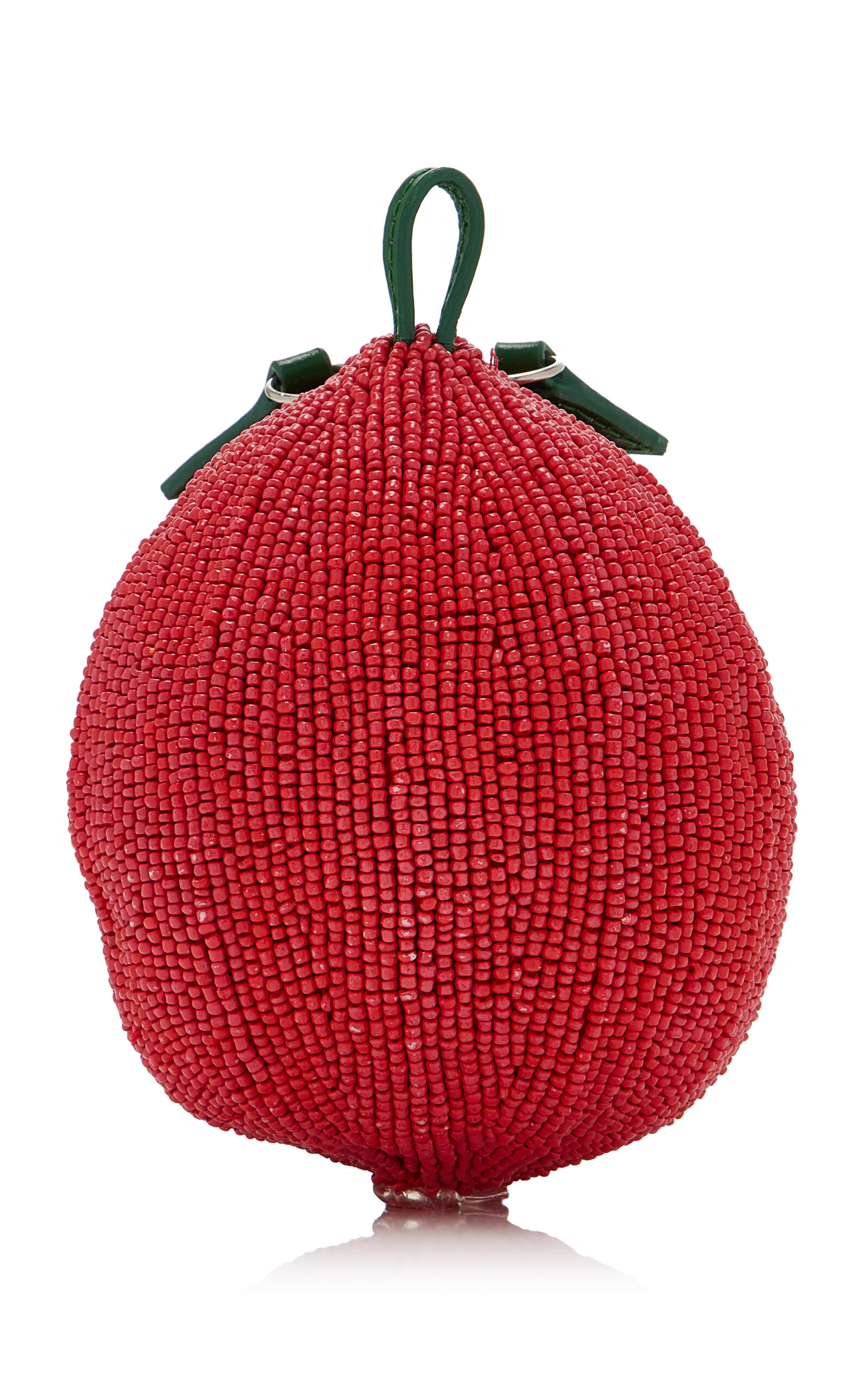 Campari Beaded Tomato Bag red - 5