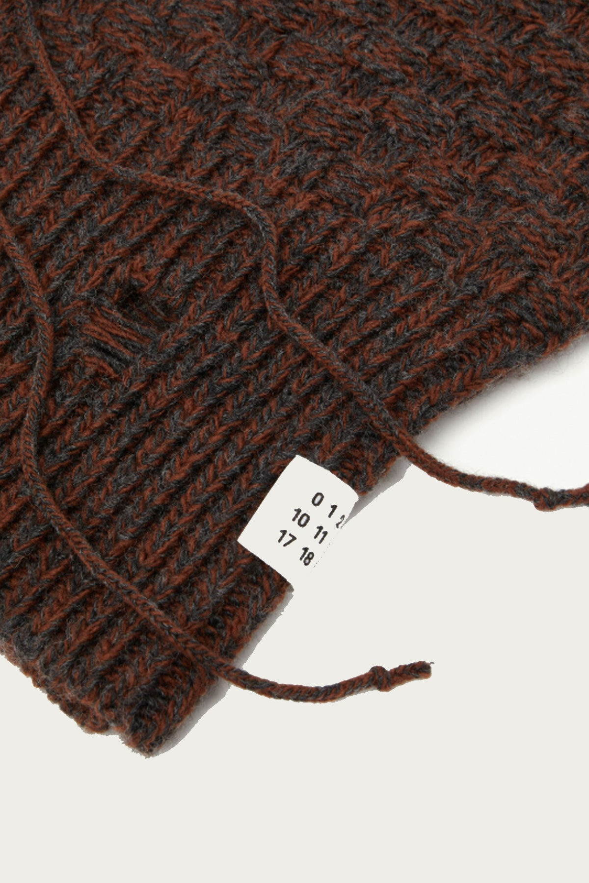 Patterned Balaclava - Grey/Orange - 2