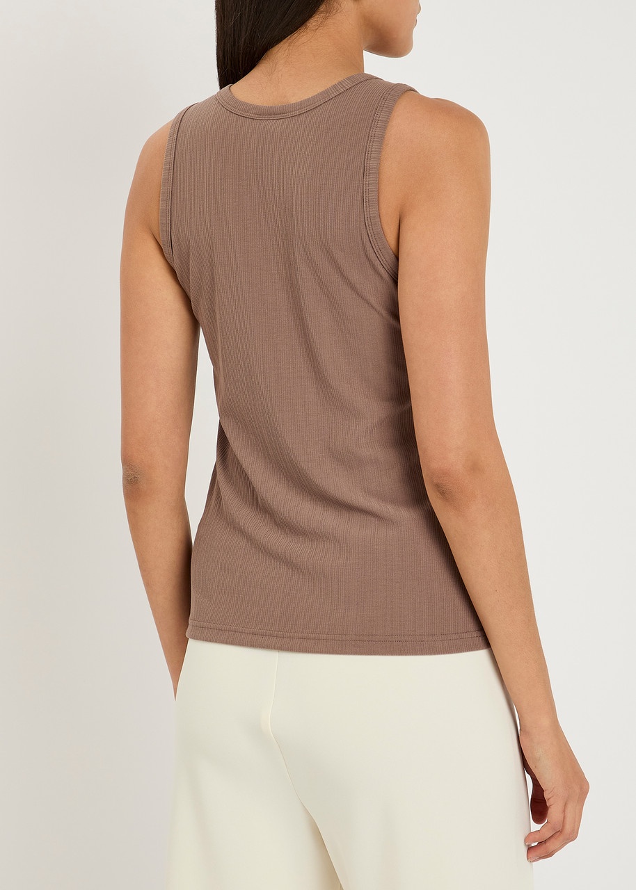 Varley Thurman Ribbed Stretch-jersey Tank - 3