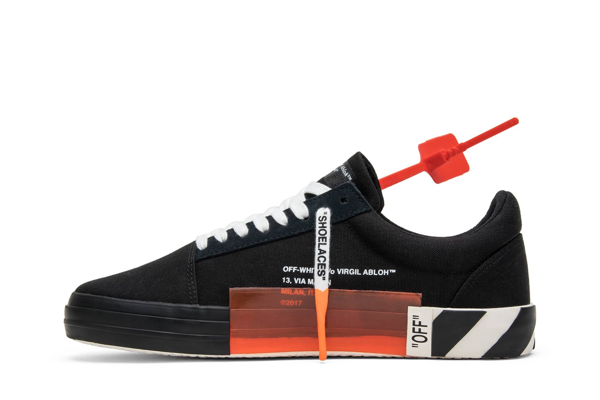 Off-White Vulc Low Top 'Black' - 3