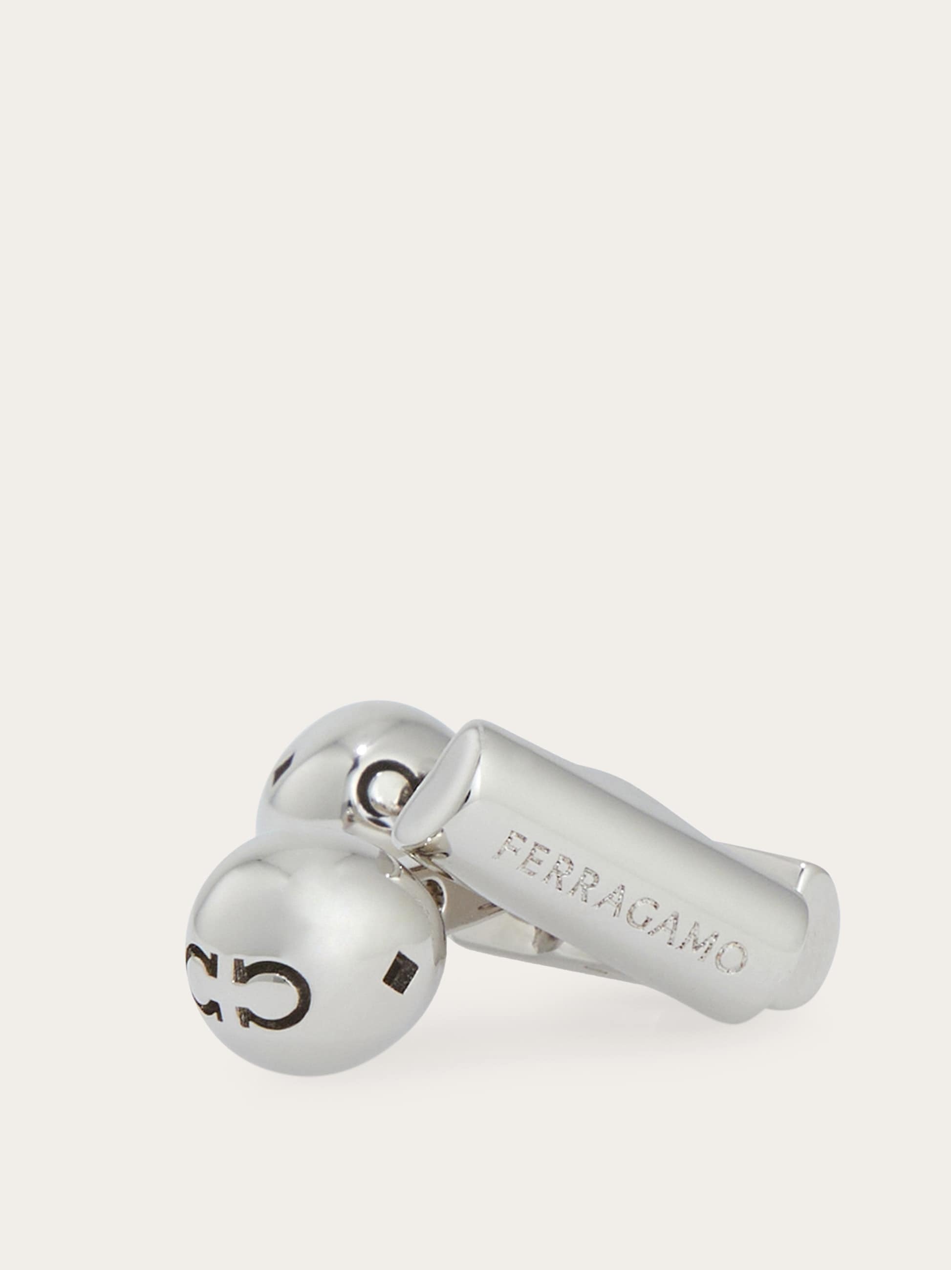Gancini ball cufflinks - 4