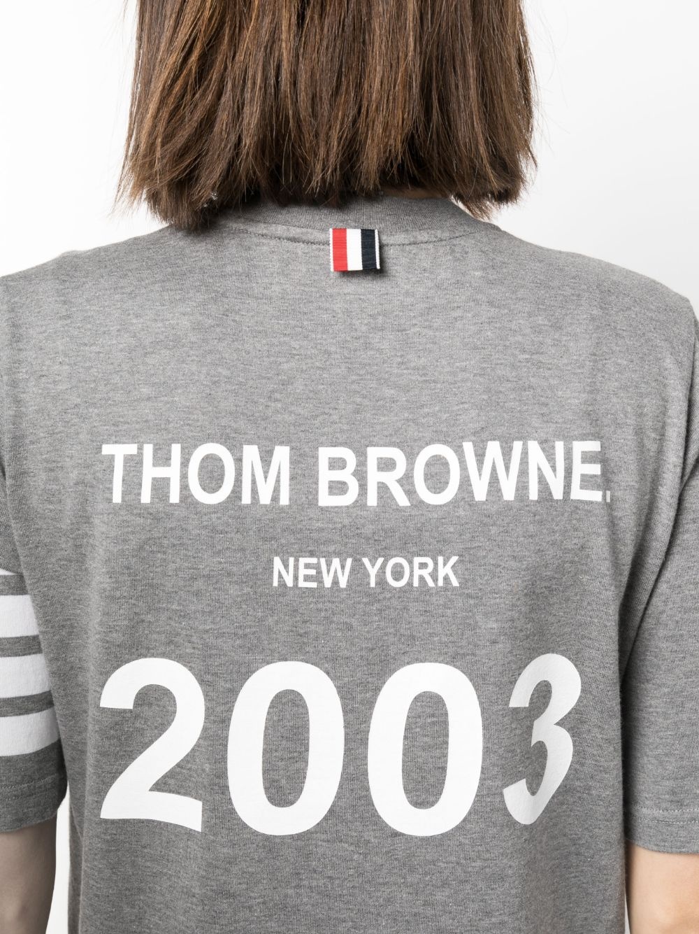 4-Bar Stripe 2003-print T-shirt - 5