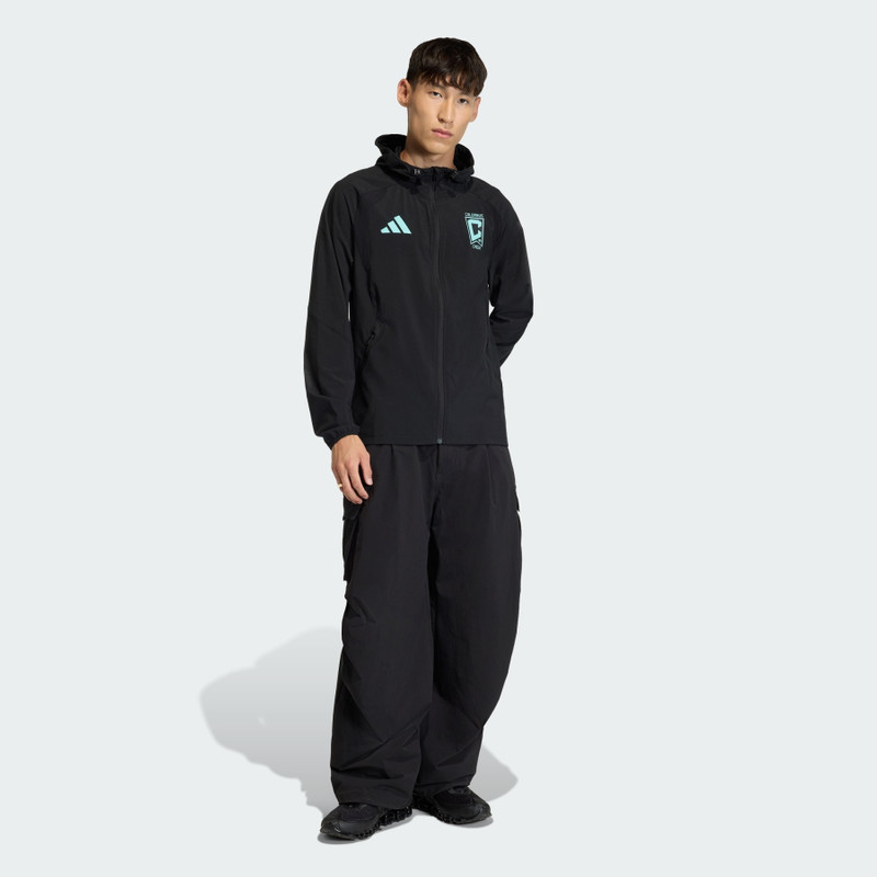 Columbus Crew Tiro Tech Full Zip Windbreaker Jacket 4