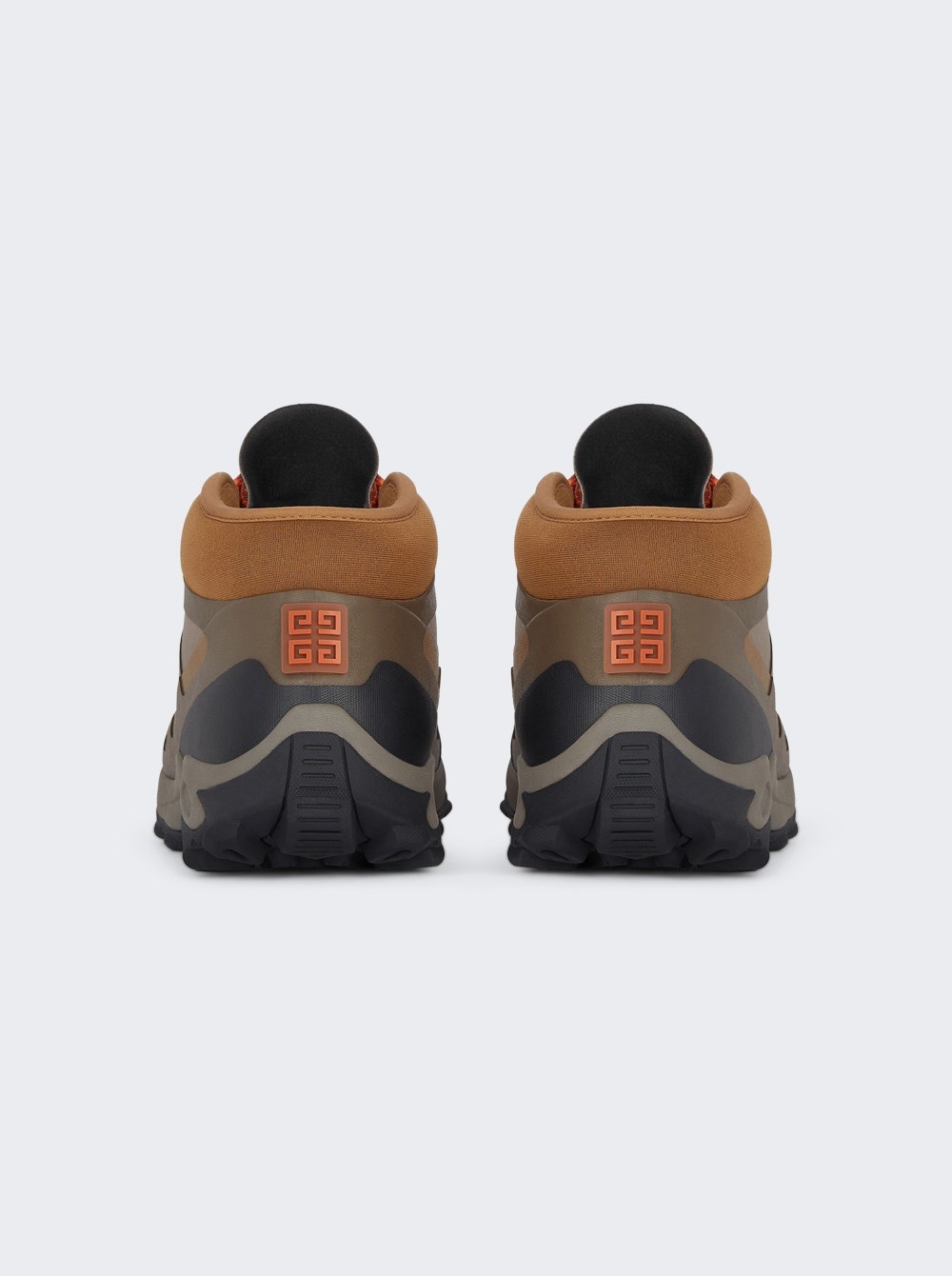 X Bogs Lace Up Hiking Boots Brown And Orange - 4