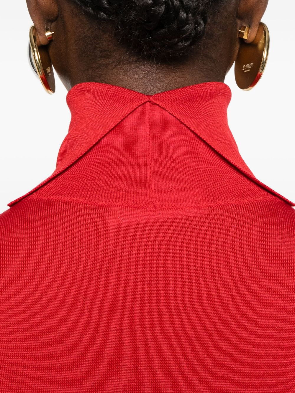 turtleneck knitted sweater - 5