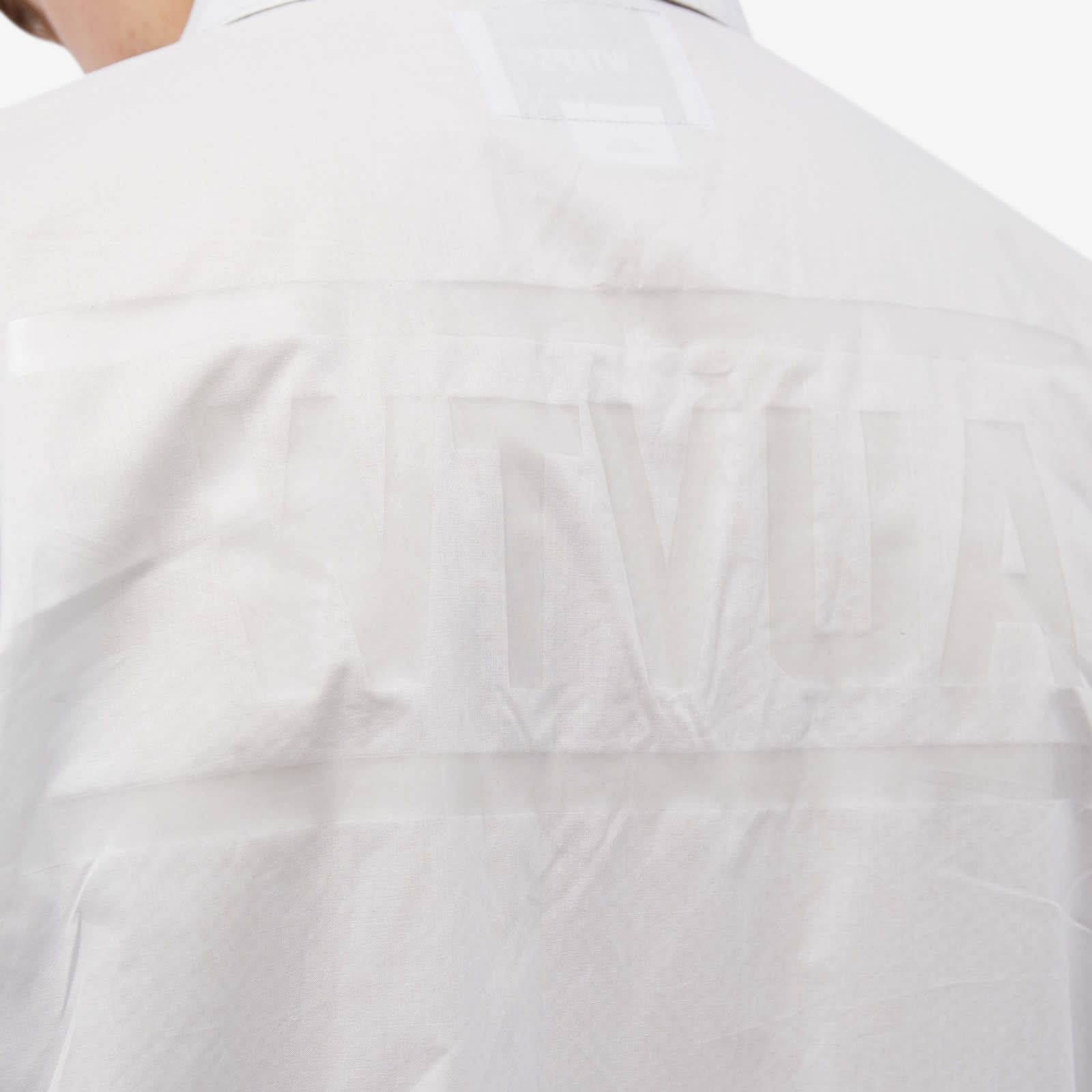 WTAPS 03 WTVUA Short Sleeve Back Print Shirt - 5