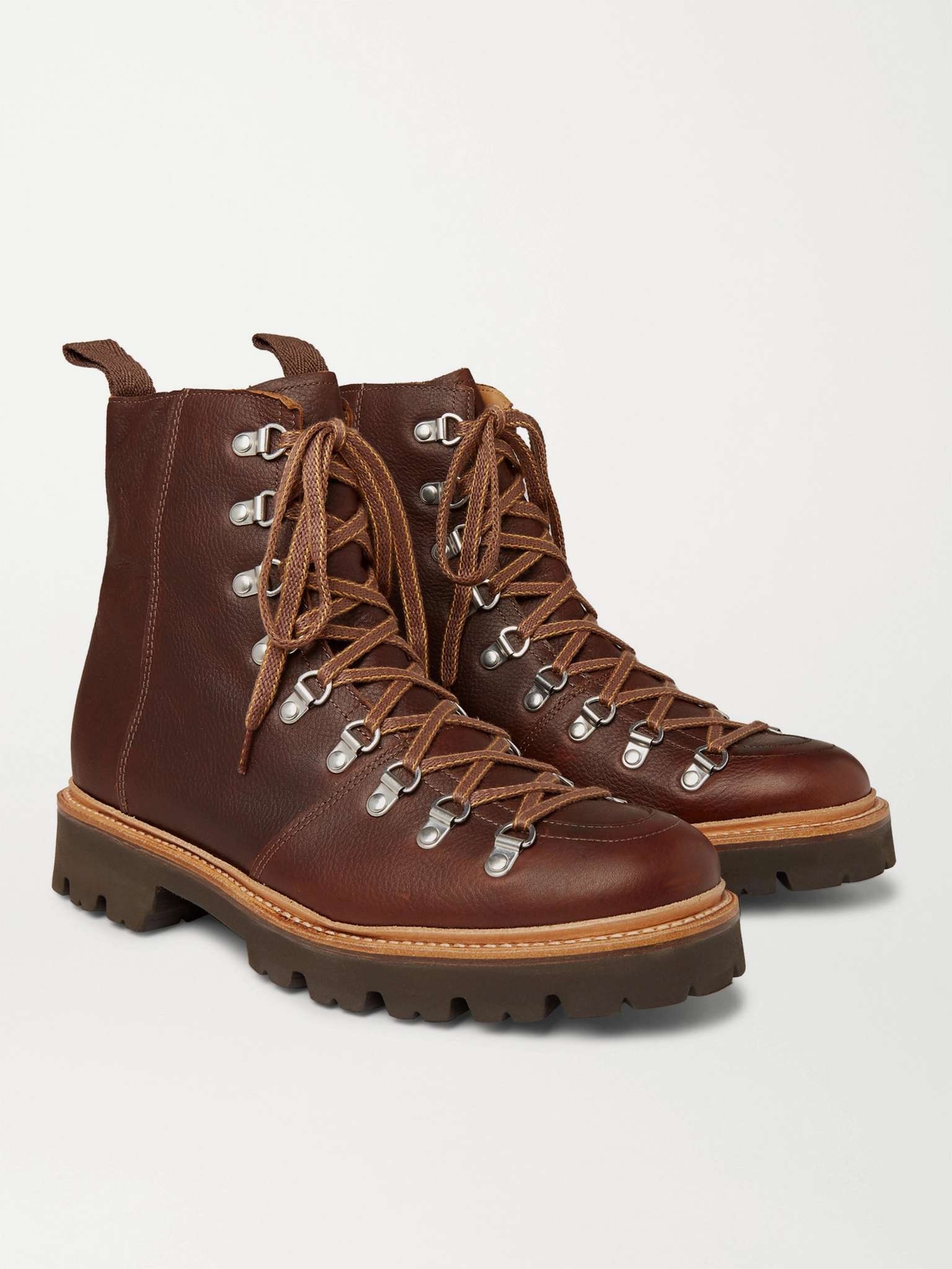 Brady Full-Grain Leather Boots - 4