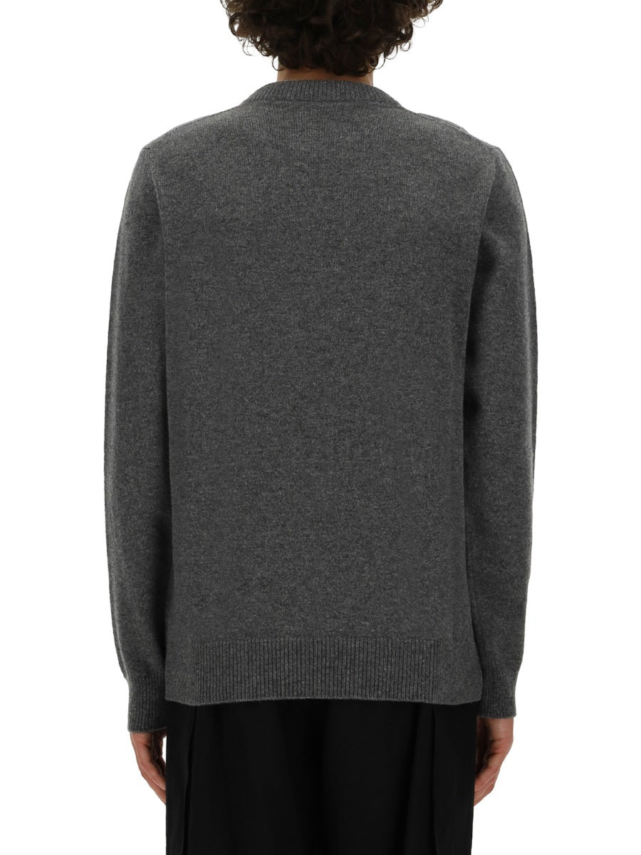 Jil Sander Men V-Neck Scon Shirt - 3