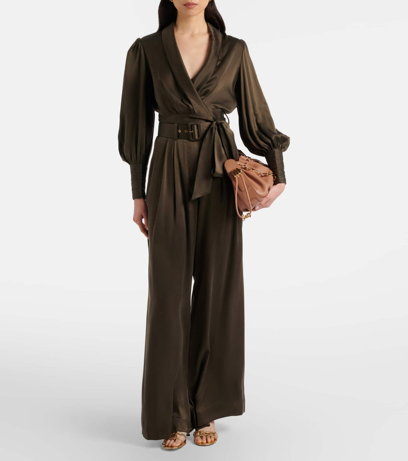 Zimmermann Silk wrap top outlook