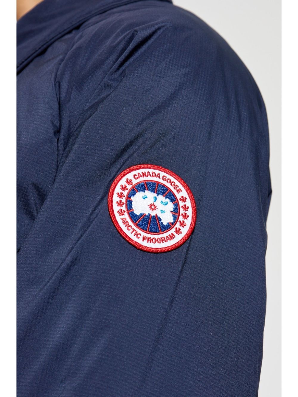 logo-patch jacket - 5