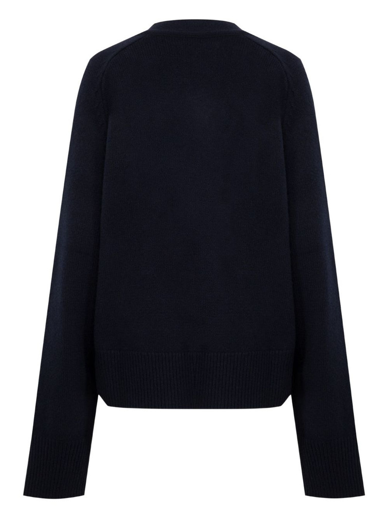 extreme cashmere Papilli pocket short cardigan outlook