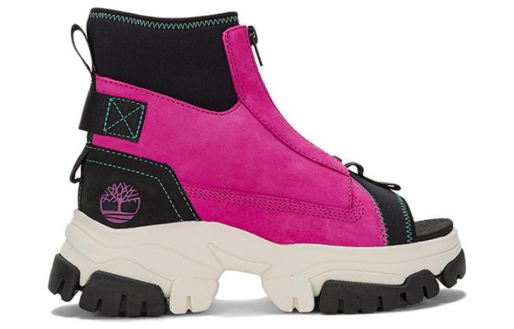 (WMNS) Timberland Adley Way Peep Toe Boot Sandals 'Very Berry' A5W3G - 2