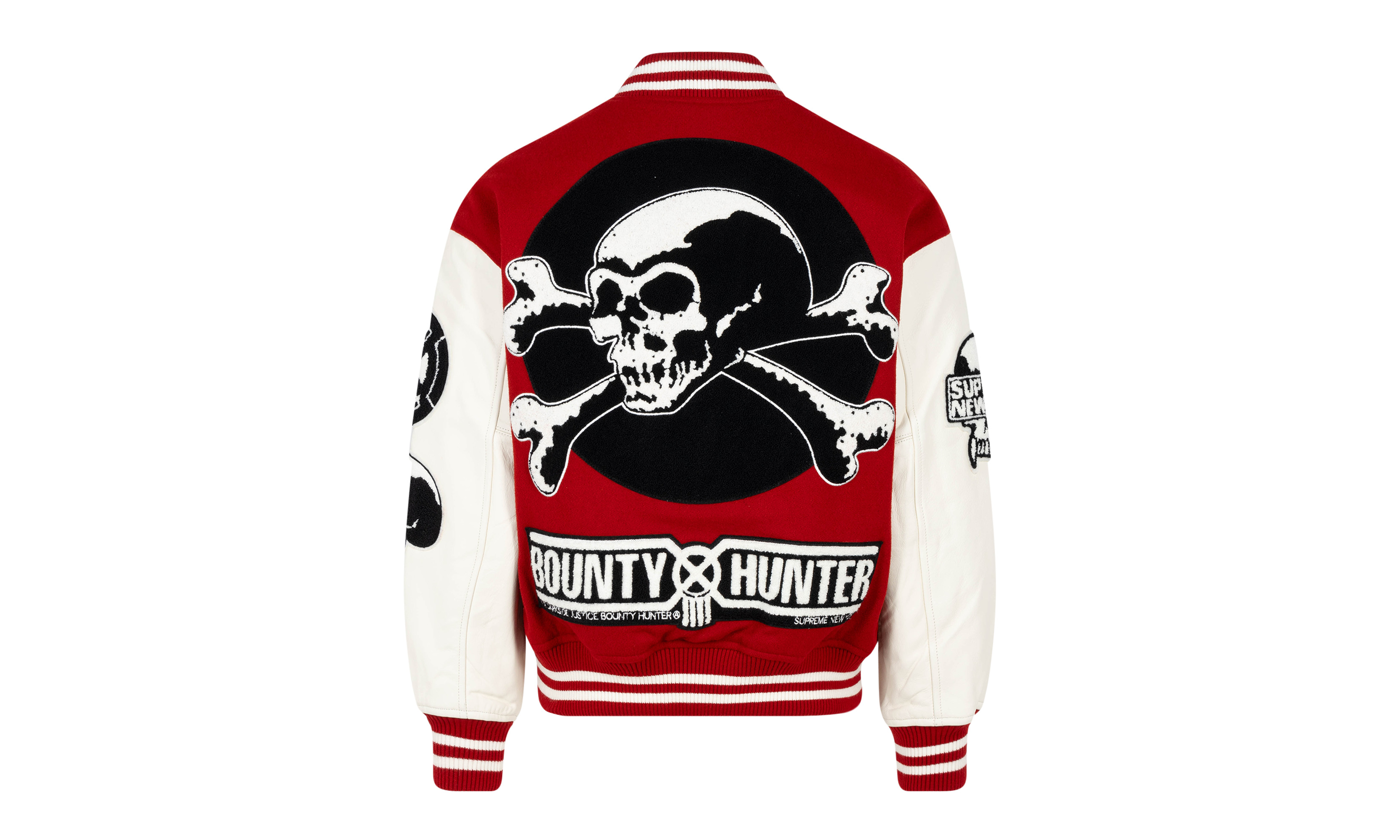 Supreme Bounty Hunter Varsity Jacket | stadiumgoods | REVERSIBLE