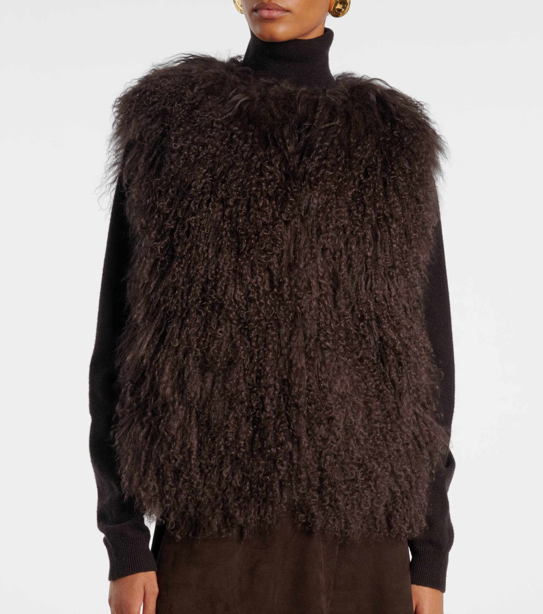 Shearling vest - 6