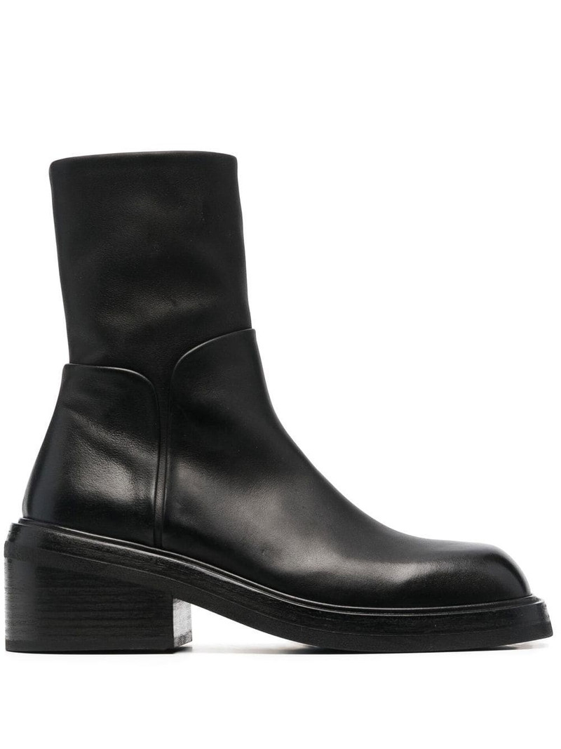 block-heel ankle boots 1