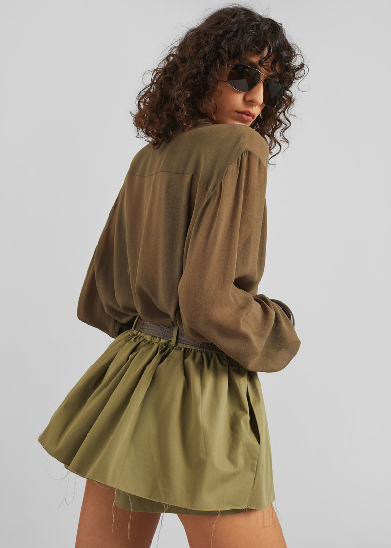 Raheny Mini Skort - Olive 6
