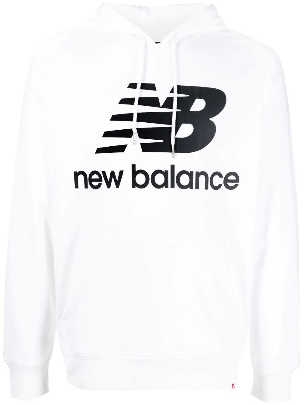 logo drawstring hoodie - 1