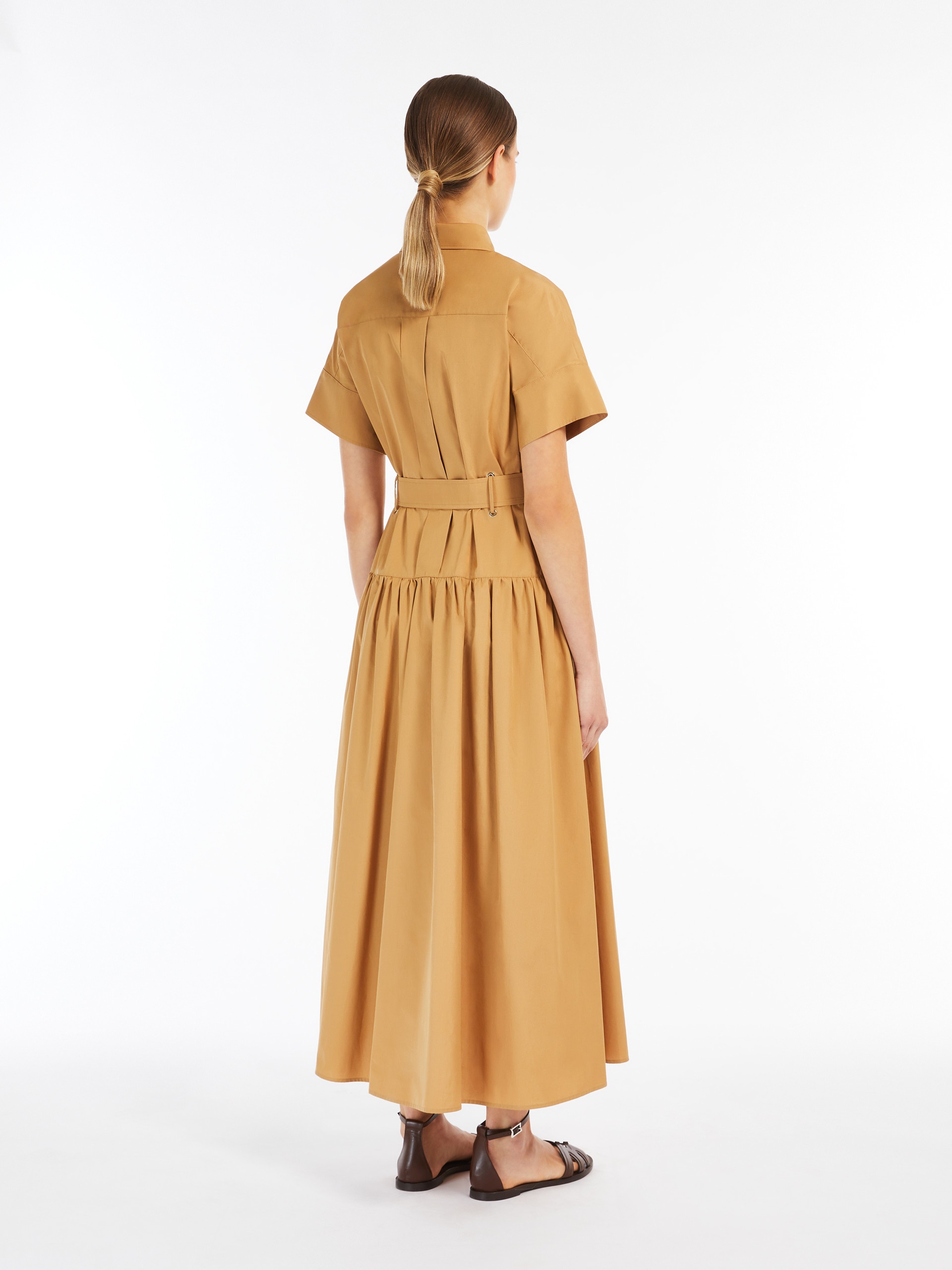 AGORAIO Poplin shirt dress - 4