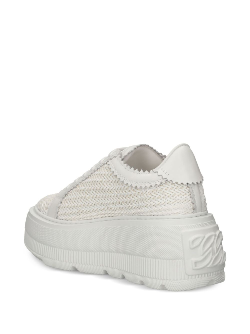 Nexus textured platform sneakers - 3
