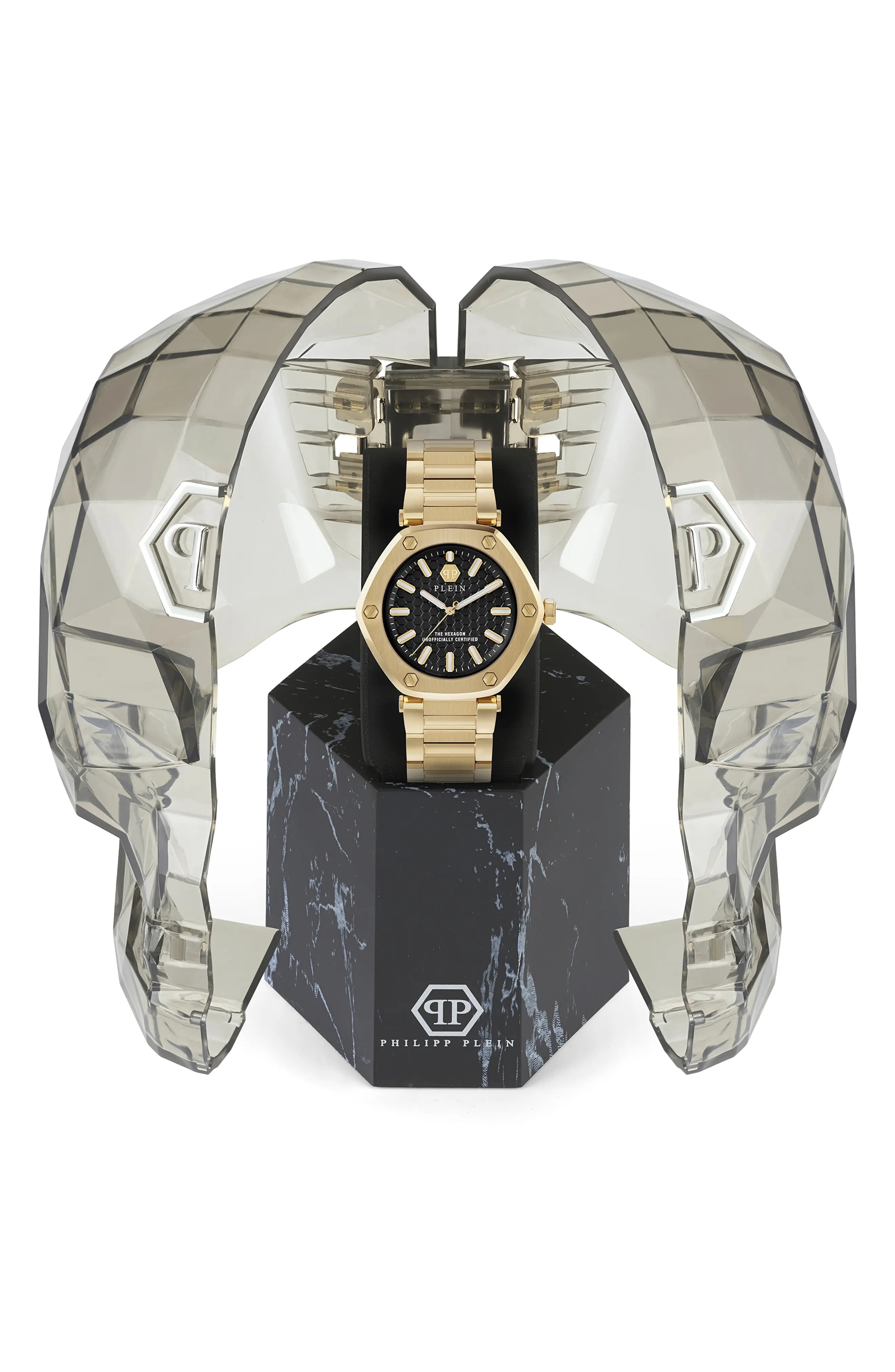 The Hexagon Bracelet Watch, 38mm - 4